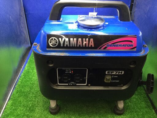 【エコツール知立店】YAMAHA/ﾔﾏﾊ 小型発電機 ｼﾞｪﾈﾚｰﾀｰ EF7H【愛知県/名古屋市/知立市/安城市/岡崎市/工具】【IT3VGRNGJ130】★ 出張買取 も好評受付中！