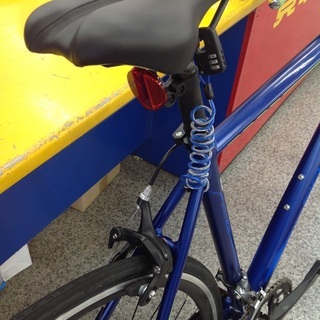 自転車 asahi PRECISION 6061 16変速 ロードバイク ブルー【9650163】