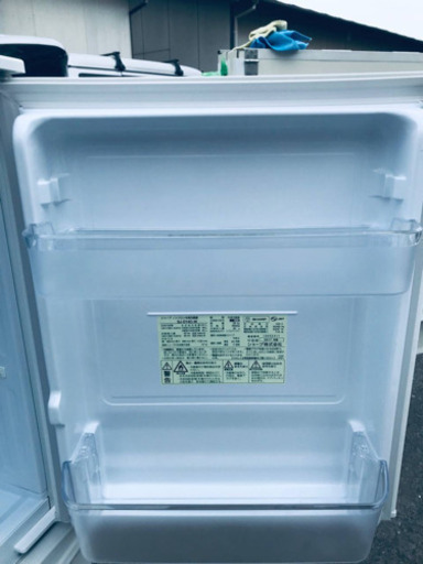 ✨2017年製✨1286番 シャープ✨ノンフロン冷凍冷蔵庫✨SJ-D14C-W‼️