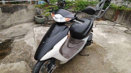 ⭐ホンダスマートディオ　AF57　マットブラック　フロントディスクブレーキ水冷4ストキャブレターモデル