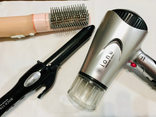 ドライヤー・ヘアアイロン3点セット