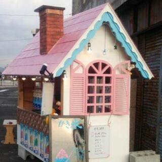 キッチンカー　屋台　子供のままごとハウス