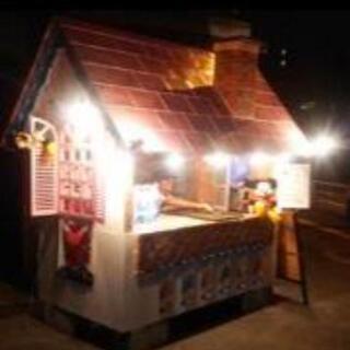 キッチンカー　屋台　子供のままごとハウス