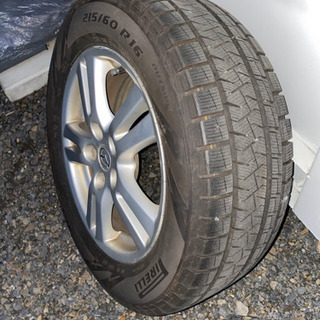 【取引決定しました】マツダMPV純正16インチアルミスタッドレス付き