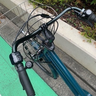 電動アシスト自転車 ブリジストン ビッケグリdd T.X.リバーブルー 新 