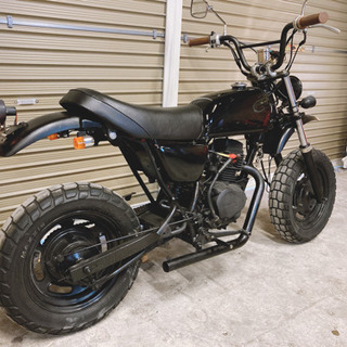 ホンダ エイプ50 カスタム 黒 配送可能 支払いは現金or振り込みも可能