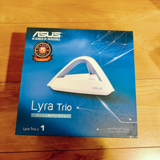 【新品】ASUS メッシュ WiFi 無線LAN ルーター Lyra Trio
