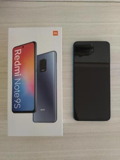 Xiaomi Redmi note 9S SIMフリー 4GB/64GBモデル オーロラブルー
