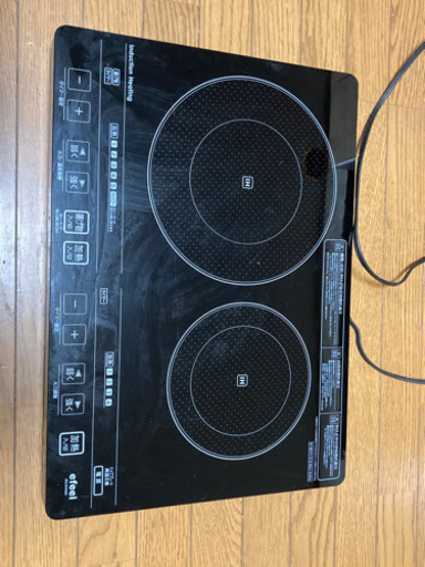 2口　IHクッキングヒーター　売ります。
