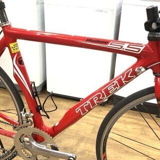 (Y)北大前! 札幌 引取   TREK/トレック Madone 5.5 D ロードバイク 2006年モデル マドン5.5 カーボンフレーム レッド OCLV 120 Carbon Aero 52cm 現状品