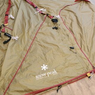 (Y)北大前! 札幌 引取  美品 snow peak スノーピーク ヴォールト SDE-080 吊り下げ式インナーテント アウトドア シェルター キャンプ用品 中古品