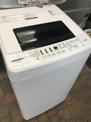 2017年　ハイセンス　洗濯機　4.5キロ美品です！