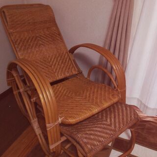 【ネット決済】ラタンの椅子