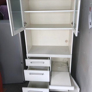 バモウナ 食器棚 キッチンボード W70 良品