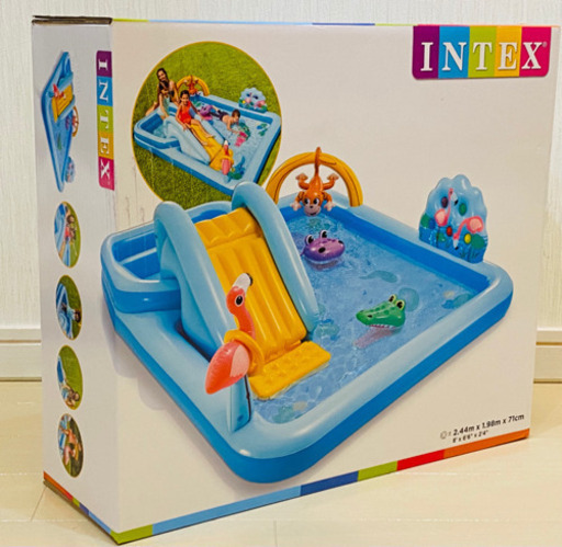 新品　INTEX インテックス　プール　ジャングルアドベンチャー