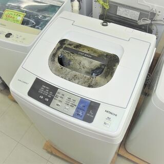 USED 日立 5.0kg洗濯機 NW-５０A - 生活家電