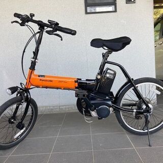 Panasonic オフタイム BE-ELW073 電動アシスト自転車 予備付き パナソニック オフタイム BE-ELW073-N [グレー×イエロー] + 専用充電器
