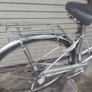 買い物自転車 ブリヂストン コルモ 27インチ 3段変速 オートライト 籠 