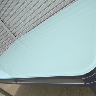 山口)下松市より　ガラステーブル150×60.5×72　BIZHF04H