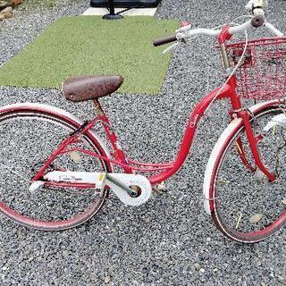 【ネット決済】中古　自転車　cherie　26インチ