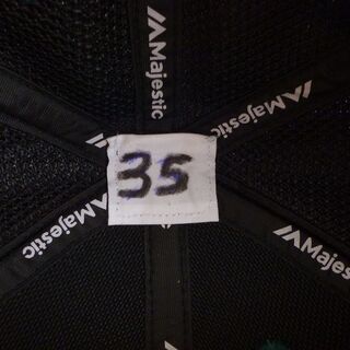 【球団支給・実用品】　南海ホークス復刻キャップ　＃35モイネロ投手　本人使用品　美品