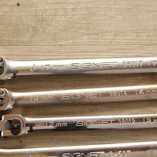 SIGNET ロッキングスイベルギアレンチ17mm14mm12mm　メガネギアレンチ19mm18mm15mm13mm11mm10mm　セット (HD940Y)