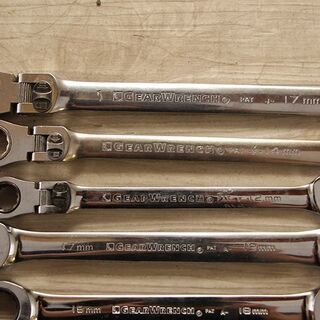 SIGNET ロッキングスイベルギアレンチ17mm14mm12mm　メガネギアレンチ19mm18mm15mm13mm11mm10mm　セット (HD940Y)