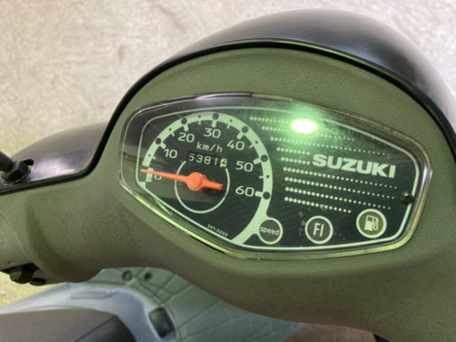 【売約済】スズキ CA41A レッツ4 4スト インジェクションバイク 原付 スクーター 部品取り