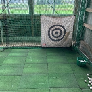 ゴルフネット　練習　トリカゴ　ゴルフマット　ゴルフボール