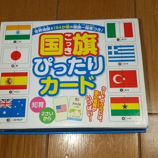 【値下げしました】国旗ぴったりカード