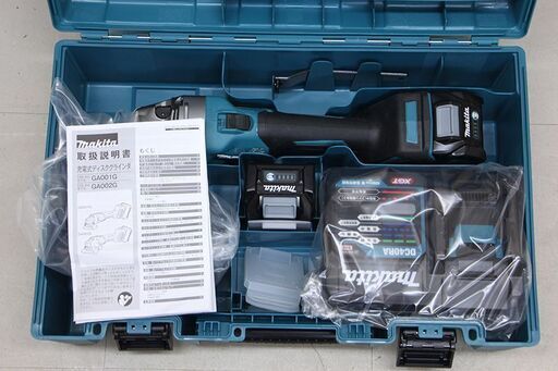 未使用品 マキタ makita 40V 2.5Ah 100mm 充電式 ディスクグラインダ スライドスイッチ GA001GRDX (D4067kxxY)