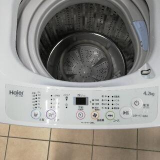洗濯機 Haier ハイアール JW-K42M 4.2kg 2017年製 洗濯機