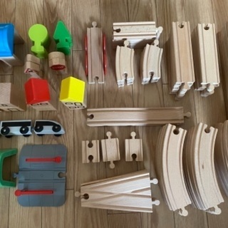 IKEA 木製レール玩具　LILLABO/リラブー