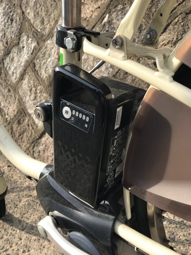 交渉可！Panasonic 電動自転車 2018年 vivi オフホワイト広島