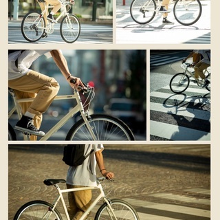 この自転車を持っている方、試乗させてください。あさひ Cream CS クロスバイク - 豊島区