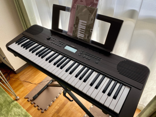 2022新作モデル 【引取限定】【美品】YAMAHA キーボード 電子ピアノ PSR-E360DW ヤマハ 鍵盤楽器、ピアノ