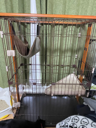 猫用ゲージ【ハンモック付き】