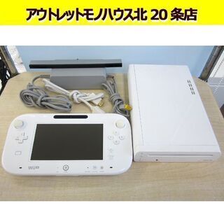ジャンク扱い 任天堂 Wii U 8GB 本体 シロ 2012年...