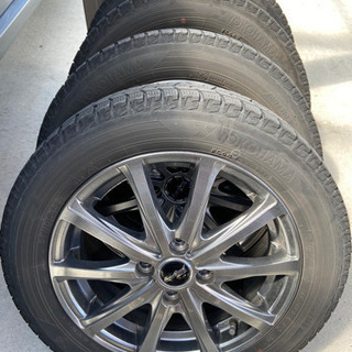 165/65R15 YOKOHAMAスタッドレスタイヤ&アルミホ...