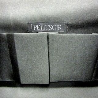 PETIT SOIR フォーマルバッグ プチソワール 化学繊維 ブラック 黒 ハンドバッグ 箱付き 札幌 厚別店 - 売ります・あげます