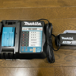 マキタ　充電器バッテリーセット　極美品！ マキタ 充電器バッテリーセット 極美品！