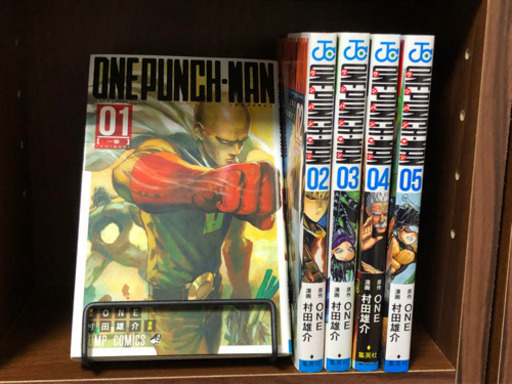 One Punch Man ワンパンマン 1 5巻 少年マンガ Aniseプロフ必読 鹿児島の本 Cd Dvdの中古あげます 譲ります ジモティーで不用品の処分
