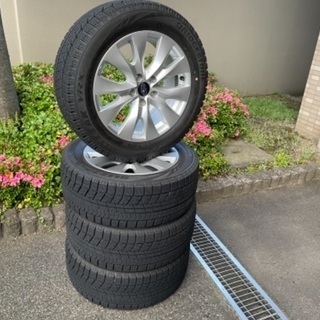 レガシィB4のスタッドレスタイヤと純正ホイール