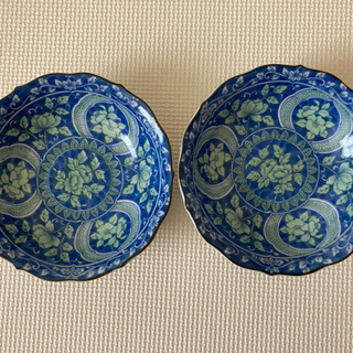 新品未使用 専山窯 有田焼 中皿2枚 お皿の断食(⑅•ᴗ•⑅)◜..°♡