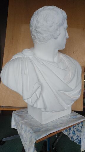 引き取りの方限定 石膏像 ブルータス胸像