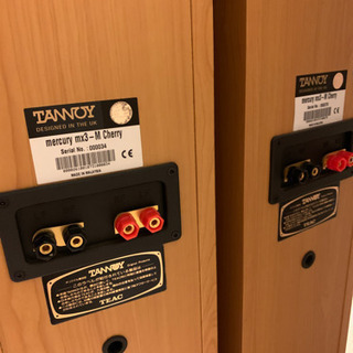 tannoyスピーカーとkenwoodのCDプレーヤー