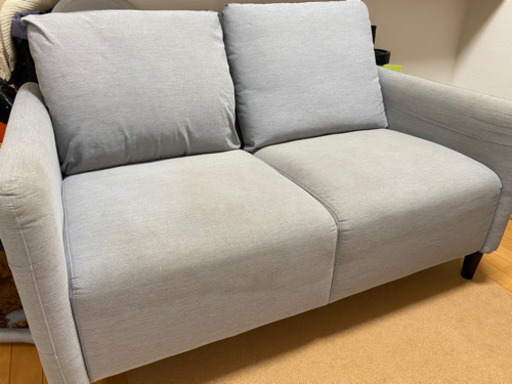 IKEA 2人掛けソファ