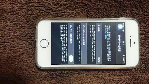 iPhoneSE 第一世代 シルバー 64GB SIMロック解除済