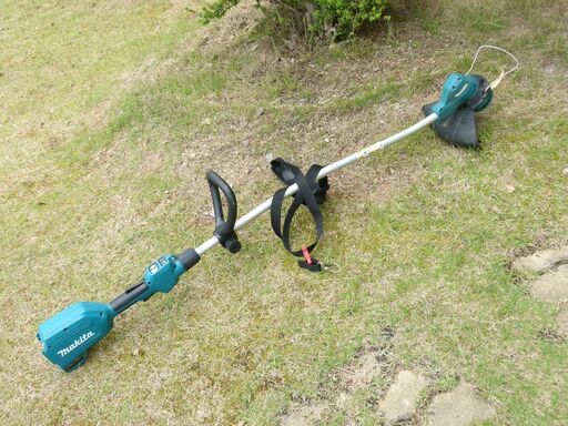 受付終了 ☆ Makita マキタ MUR189D 充電式草刈機 動作品 バッテリー無し 本体のみ 刈払機