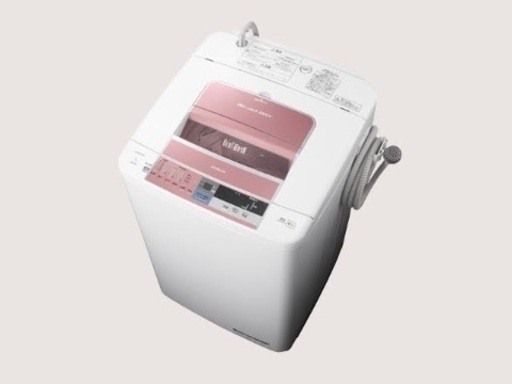 洗濯機　HITACHI BW7-SV 6500円